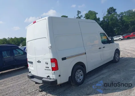 2020 Nissan Nv Cargo Nv3500 Hd Sv High Roof V8 из США, поврежденный, VIN 1N6AF0LY1LN801075